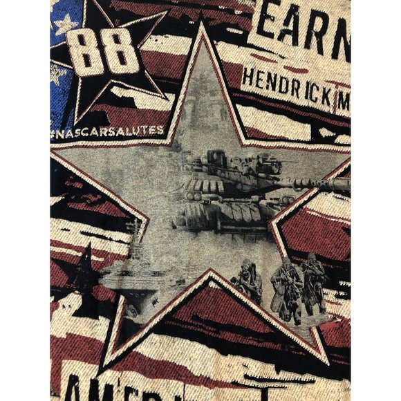 Dale Earnhardt Jr Shirt All Over Double Sided Chase Authentics 2015 Large - Picture 4 of 11